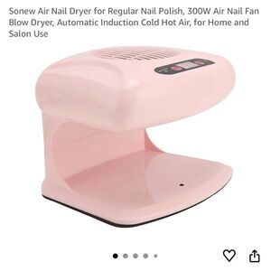 Pink Automatic Nail Dryer